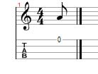 eighth note quaver ukulele standard notation tab